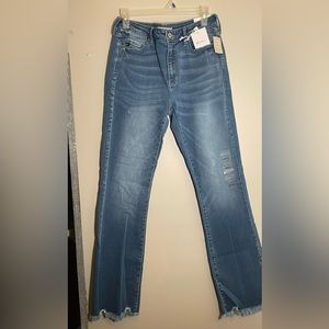 Kancan Slimboot Mid-Rise Jeans.